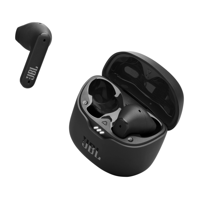 JBL Tune Flex - Black - True wireless Noise Cancelling earbuds - Front image number null